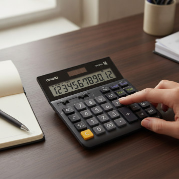 ▷ CALCULADORA CASIO SOBREMESA 12 DIG DH-12ET | Taine - Imagen 2