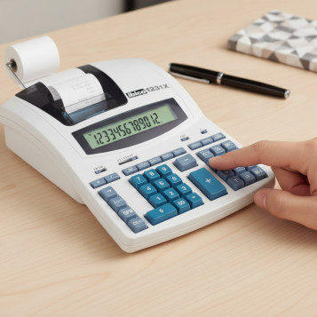 ▷ CALCULADORA IBICO IMPRESORA 12 DIG 1231X IBICO | Taine - Imagen 2