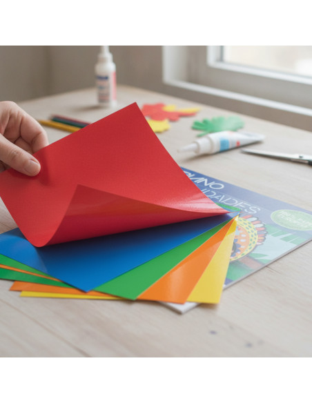 ▷ CUADERNO MANUALIDADES FABRIANO CHAROL 32X24CM 10HJ COLORES SURTIDOS | Taine - Imagen 2