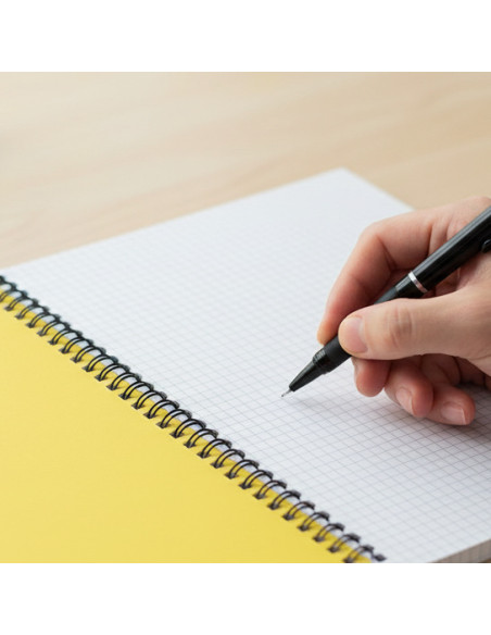 ▷ CUADERNO OXFORD AMARILLO MICROPERFORADO A4+ 80H. 90G 4X4 | Taine - Imagen 2