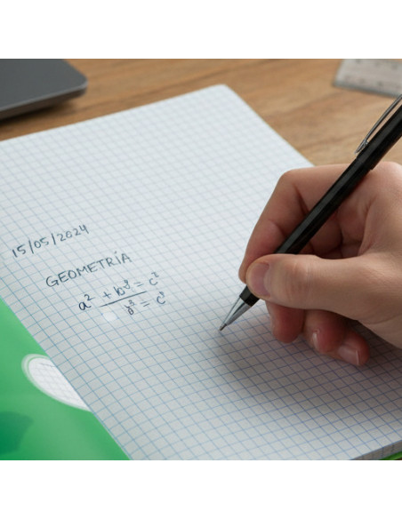▷ LIBRETA OXFORD GRAPADA A A5 48HJ 90GRS 4X4 T.PLASTICO | Taine - Imagen 2