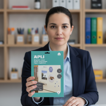▷ PAPEL APLI MAGNÉTICO INKJET A4 8H | Taine - Imagen 2