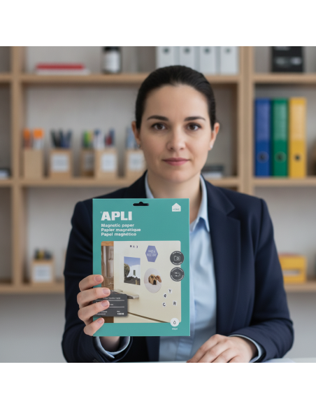 ▷ PAPEL APLI MAGNÉTICO INKJET A4 8H | Taine - Imagen 2