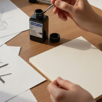 ▷ TINTA CHINA MARSMATIC R 22ML ROTULADOR NEGRO STAEDTLER | Taine - Imagen 2