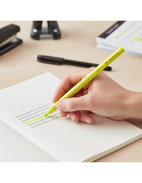 ▷ LAPIZ FABER CASTELL AMARILLO FLUOR TEXTLINER | Taine - Imagen 2