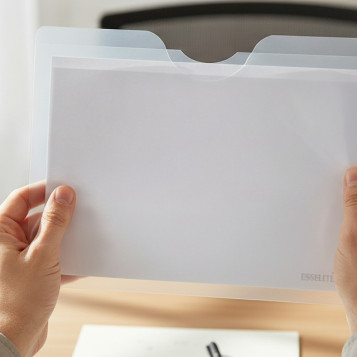 ▷ DOSSIER ESSELTE UÑERO PP FOLIO TRANSPARENTE CJ.100U | Taine - Imagen 2