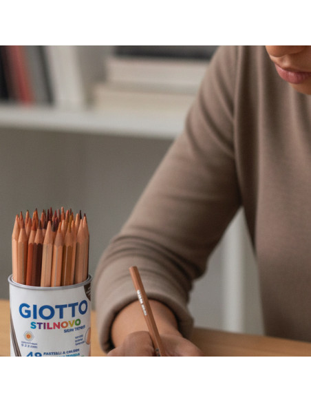 ▷ LAPICES GIOTTO 48 UDS STILNOVO SKIN TONES | Taine - Imagen 2