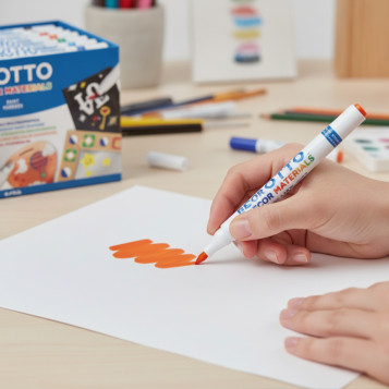 ▷ ROTULADORES GIOTTO DECOR MATERIALS SCHOOLPACK 48 UDS. 4X12 COLORES | Taine - Imagen 2