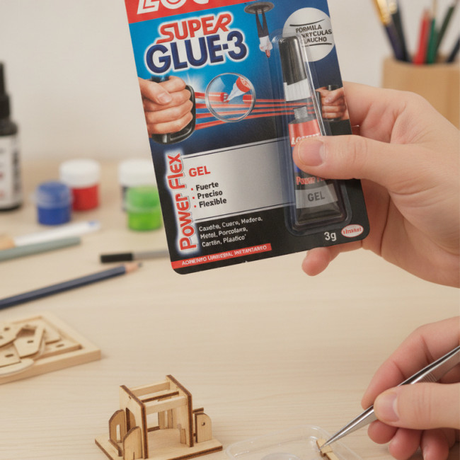 ▷ PEGAMENTO LOCTITE SUPER GLUE-3 POWER FLEX GEL 3GR | Taine - Imagen 2