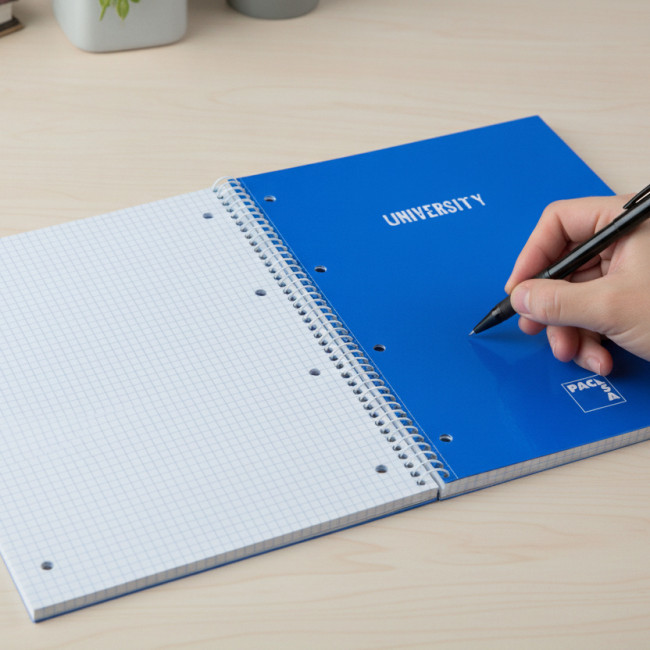 ▷ CUADERNO PACSA MICROP UNIVERSITY A4 80H 90GR C/5 TAPA CARTON PACSA | Taine - Imagen 2