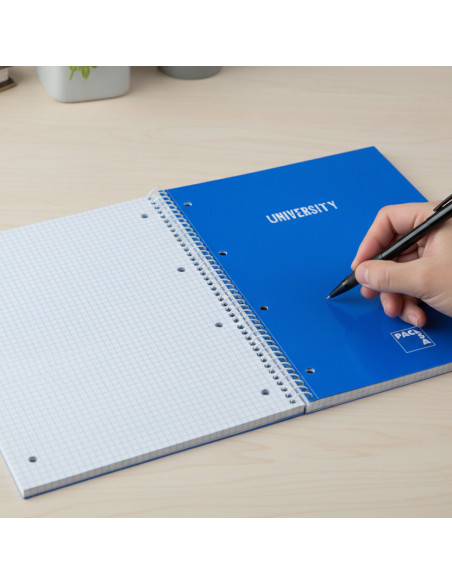 ▷ CUADERNO PACSA MICROP UNIVERSITY A4 80H 90GR C/5 TAPA CARTON PACSA | Taine - Imagen 2