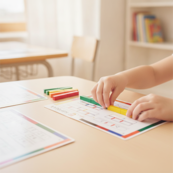 ▷ TARJETAS HENBEA ACTIVIDADES CON 186 REGLETAS PLASTICO 15X21CM | Taine - Imagen 2