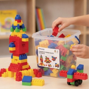 ▷ CONSTRUCCIONES BLOCS 120 PIEZAS MINILAND | Taine - Imagen 2