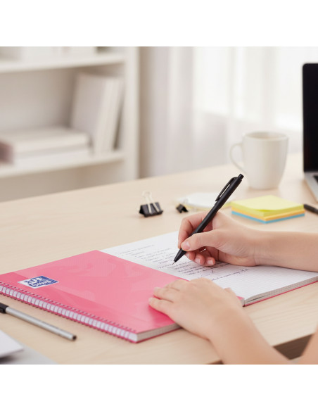 ▷ CUADERNO OXFORD MICROPERFORADO A4+ 80H. 90G C.5MM T/D | Taine - Imagen 2