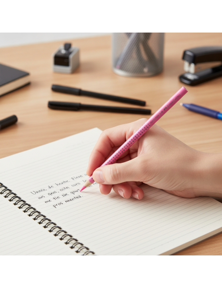 ▷ LAPIZ FABER CASTELL ROSA FLUOR TEXTLINER | Taine - Imagen 2