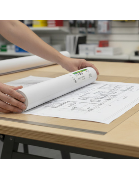 ▷ ROLLO PLOTTER FABRISA PAPEL 610x50 M 90GR (24") | Taine - Imagen 2