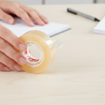 ▷ CINTA APLI ADHESIVA APLI TRANSPARENTE 33MX19MM 35U | Taine - Imagen 2