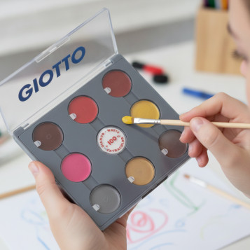 ▷ MAQUILLAJE SOMBRA OJOS SET 6 UDS. COLORES FANTASÍA GIOTTO | Taine - Imagen 2