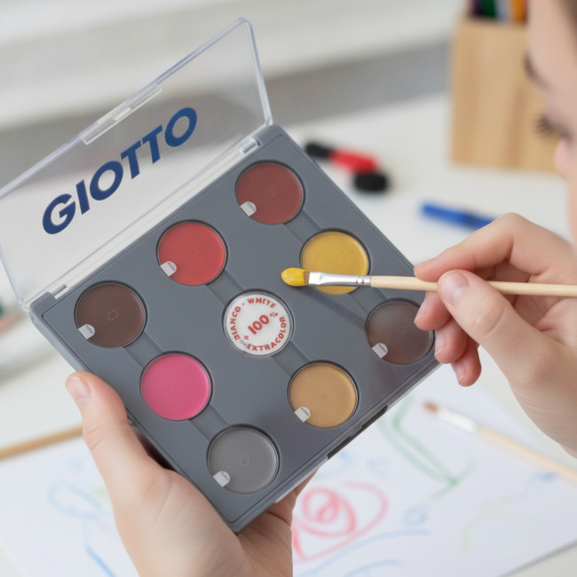 ▷ MAQUILLAJE SOMBRA OJOS SET 6 UDS. COLORES FANTASÍA GIOTTO | Taine - Imagen 2