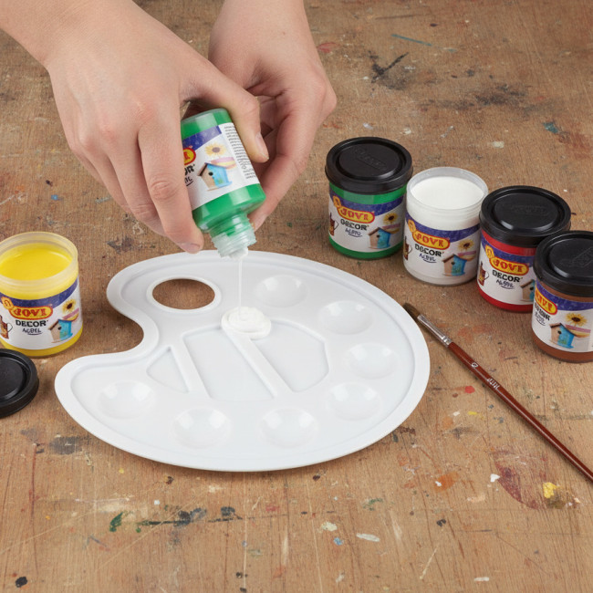▷ PINTURA MULTIUSOS JOVIDECOR CJ 6 BOTES 55ML SURTIDOS | Taine - Imagen 2