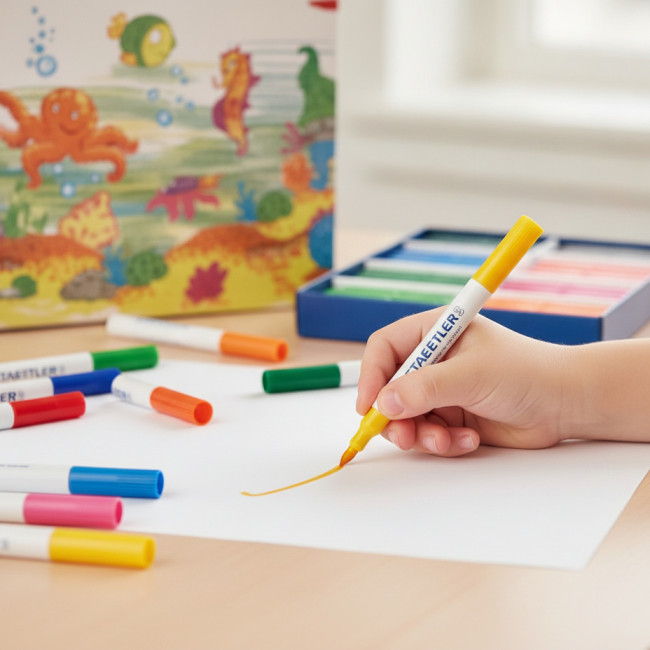 ▷ ROLULADORES STAEDTLER 144 UDS P.GRUESA SCHOOLPAK | Taine - Imagen 2