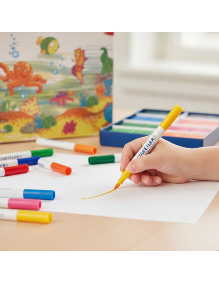 ▷ ROLULADORES STAEDTLER 144 UDS P.GRUESA SCHOOLPAK | Taine - Imagen 2