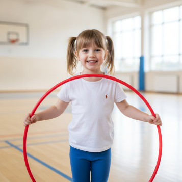 ▷ ARO SOFTEE RITMICA INFANTIL COLOR ROJO 72CM | Taine - Imagen 2