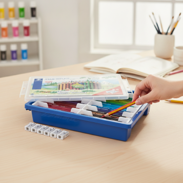 ▷ LAPICEROS COLOR NORIS COLOURS CONTENEDOR PP 288 UDS SURTIDOS + 6 SACAP STAEDTLER | Taine - Imagen 2