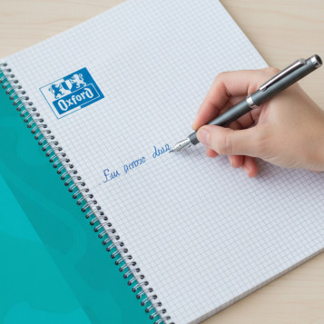 ▷ CUADERNO OXFORD FOLIO 80H 90GR C 4MM T/EXT TENDENCIA | Taine - Imagen 2