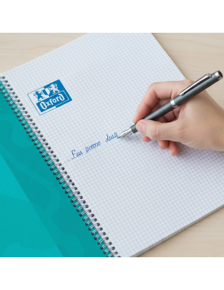 ▷ CUADERNO OXFORD FOLIO 80H 90GR C 4MM T/EXT TENDENCIA | Taine - Imagen 2