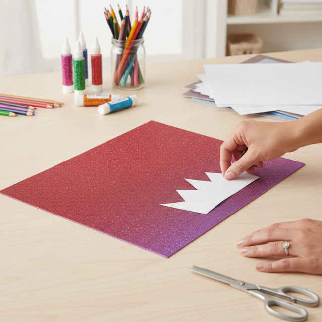 ▷ GOMA EVA FAIBO ROJA PURPURA 40X60 | Taine - Imagen 2