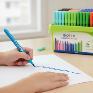 ▷ ROTULADORES GIOTTO 144 UDS COLORES TURBO COLOR SCHOOLPACK | Taine - Imagen 2