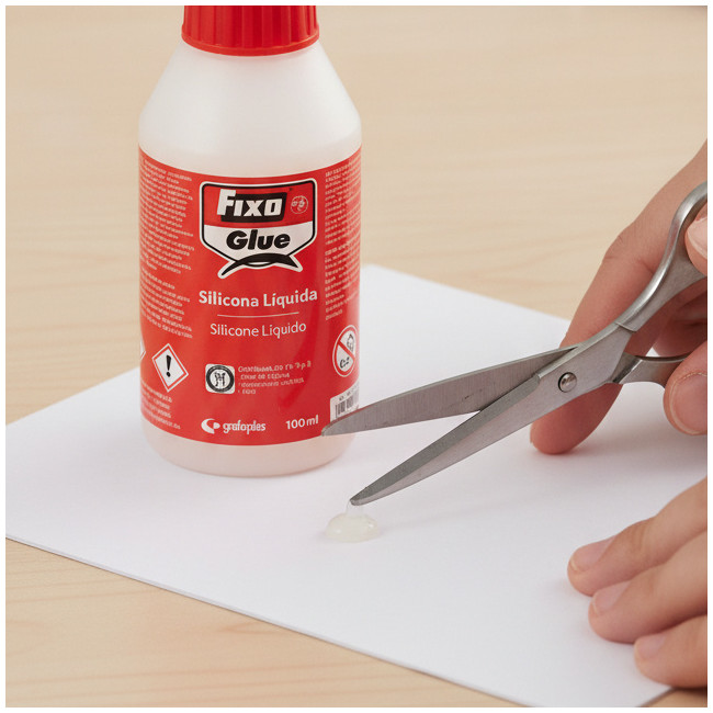 ▷ SILICONA FIXO LIQUIDA BOTE 100 ML GRAFOPLAS | Taine - Imagen 2