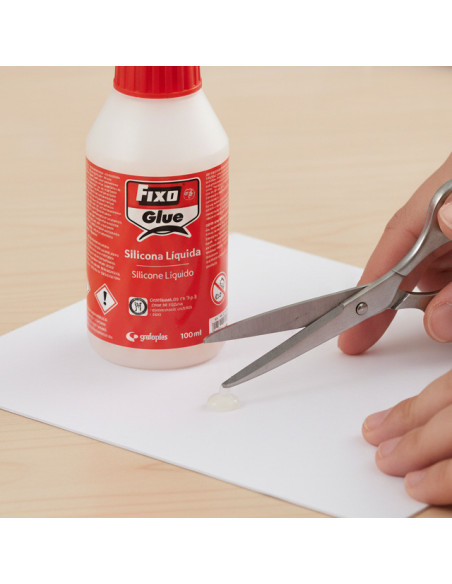 ▷ SILICONA FIXO LIQUIDA BOTE 100 ML GRAFOPLAS | Taine - Imagen 2