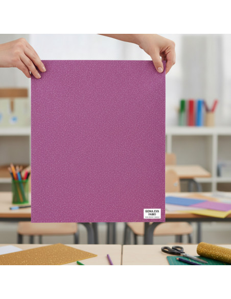▷ GOMA EVA FAIBO ROSA PURPURA 40X60CM | Taine - Imagen 2