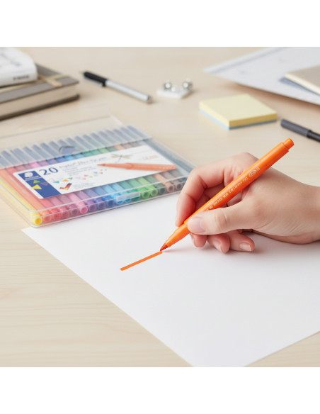 ▷ ROTULADORES STAEDTLER 20 UDS TRIPLUS COLOR 323 | Taine - Imagen 2