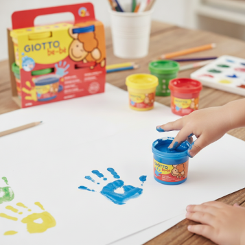 ▷ PINTURA DE DEDOS GIOTTO BE-BÈ 4x150G | Taine - Imagen 2