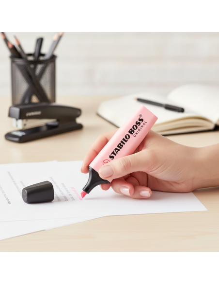 ▷ ROTULADOR STABILO BOSS 70/129 ROSA PASTEL FLUORESCENTE | Taine - Imagen 2