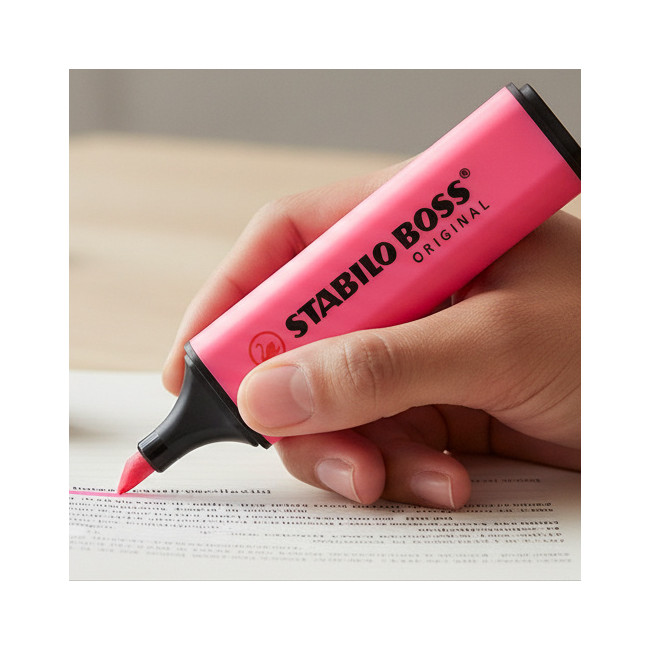▷ ROTULADOR STABILO BOSS 70/56 ROSA FLUORESCENTE | Taine - Imagen 2