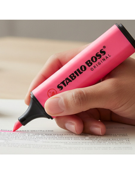 ▷ ROTULADOR STABILO BOSS 70/56 ROSA FLUORESCENTE | Taine - Imagen 2