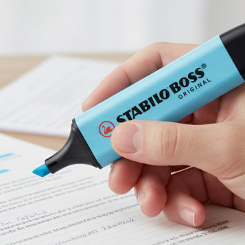 ▷ ROTULADOR STABILO BOSS 70/31 AZUL FLUORESCENTE | Taine - Imagen 2