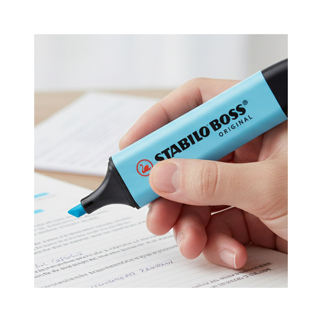 ▷ ROTULADOR STABILO BOSS 70/31 AZUL FLUORESCENTE | Taine - Imagen 2