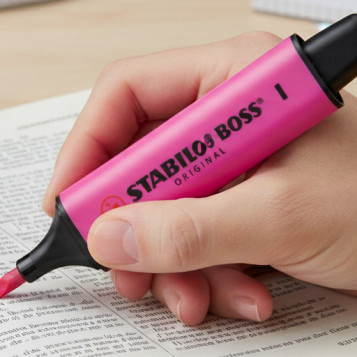 ▷ ROTULADOR STABILO BOSS 70/58 FUCSIA FLUORESCENTE | Taine - Imagen 2