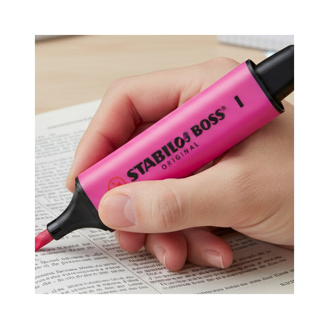 ▷ ROTULADOR STABILO BOSS 70/58 FUCSIA FLUORESCENTE | Taine - Imagen 2