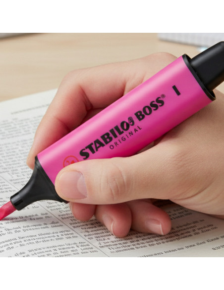 ▷ ROTULADOR STABILO BOSS 70/58 FUCSIA FLUORESCENTE | Taine - Imagen 2