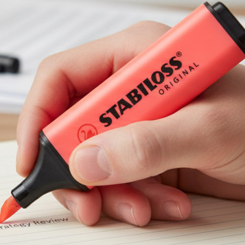 ▷ ROTULADOR STABILO BOSS 70/40 ROJO FLUORESCENTE | Taine - Imagen 2