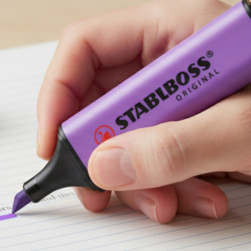 ▷ ROTULADOR STABILO BOSS 70/55 VIOLETA FLUORESCENTE | Taine - Imagen 2