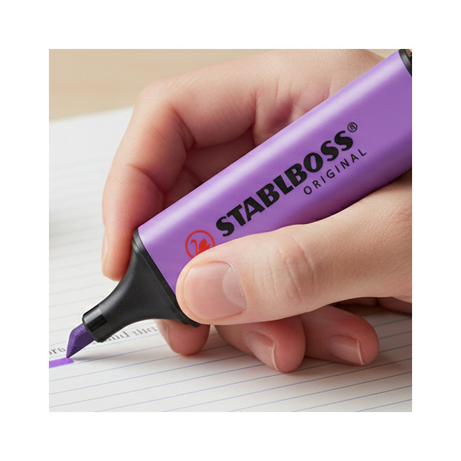 ▷ ROTULADOR STABILO BOSS 70/55 VIOLETA FLUORESCENTE | Taine - Imagen 2