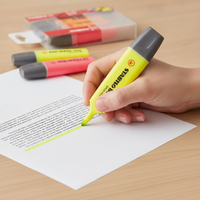 ▷ ROTULADOR STABILO BOSS 4 UDS BOSS 70/4 FLUORESCENTES | Taine - Imagen 2