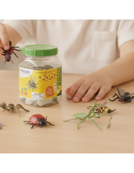 ▷ ANIMALES MINILAND INSECTOS 12 FIGURAS BOTE | Taine - Imagen 2